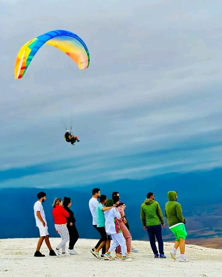 Vol en parapente biplace à Aguergour