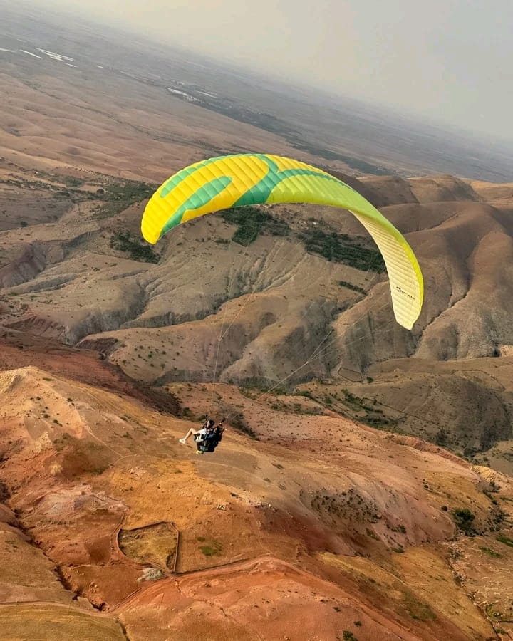 Gleitschirmfliegen Marrakesch
